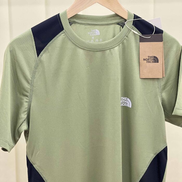 Premium Mesh T-Shirt | Olive | Product Code: 133 - Image 3