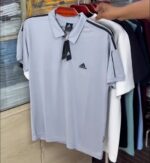 Adidas Polo T-Shirt – Gray | Export Quality | Code: 232
