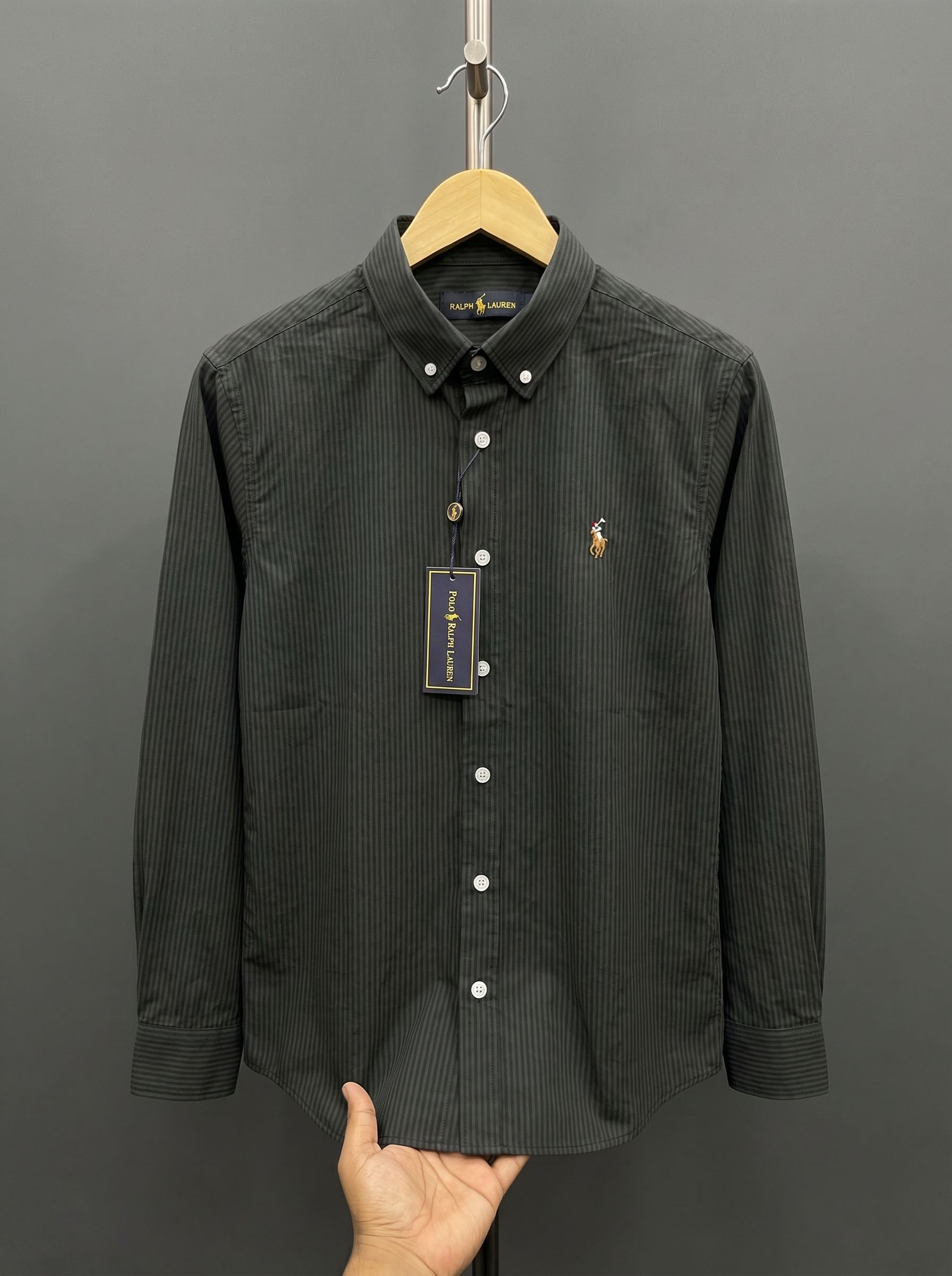 Luxury Old Money Style Cotton Shirt for Men - Code: 8089