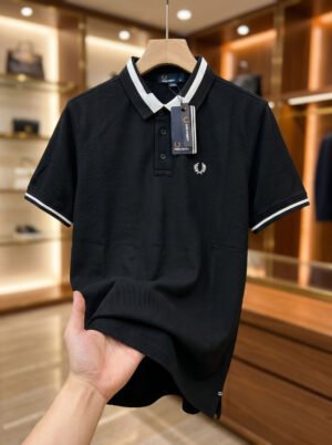 Fred Perry UK Polo Shirt PK Cotton 100% Original Export Lot: 06 - Code: 1015
