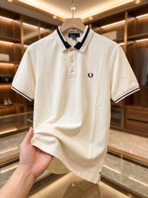 Fred Perry UK Polo Shirt PK Cotton 100% Original Export Lot: 06 - Code: 1016