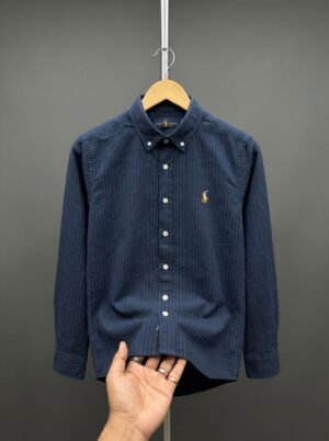 Luxury Old Money Style Cotton Shirt for Men - Code: 8085