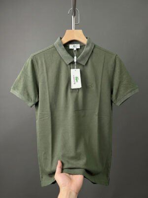 Lacoste PK Cotton Polo Shirt 100% Original Export Lot: 08 – Code: 1026