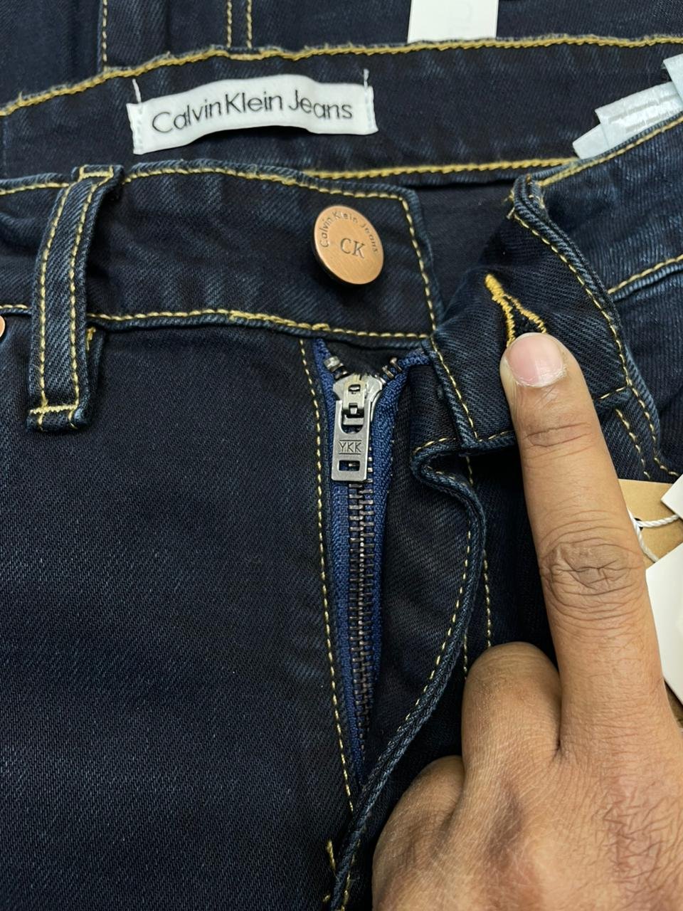 Calvin Klein Original Export Pant I Dark Wash - Image 3