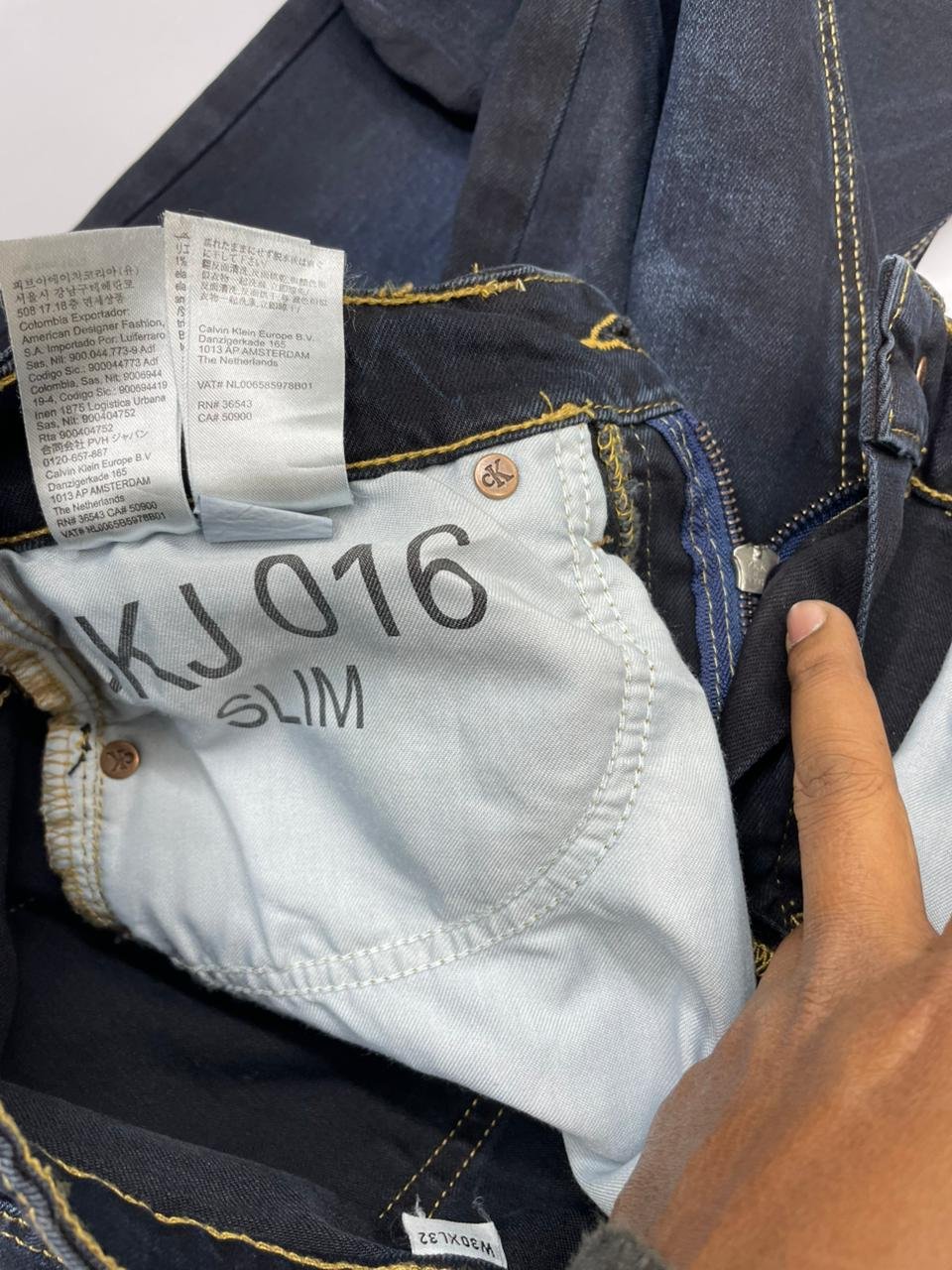 Calvin Klein Original Export Pant I Dark Wash - Image 6