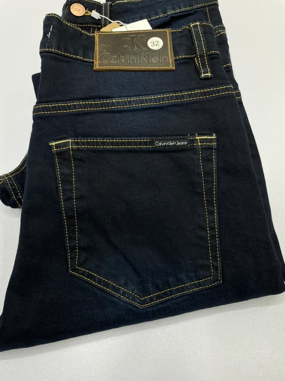 Calvin Klein Original Export Pant I Dark Wash - Image 7