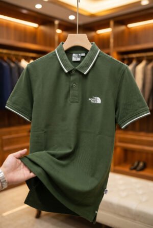 The North Face PK Cotton Polo Shirt 100% Original Export Lot: 09 – Code: 1030