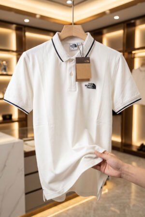 The North Face PK Cotton Polo Shirt 100% Original Export Lot: 09 – Code: 1033