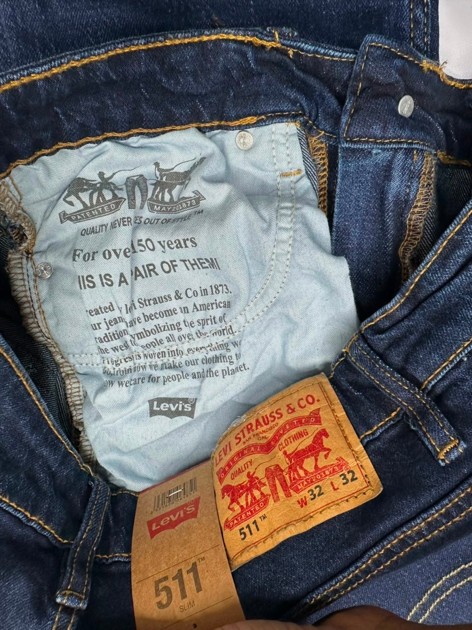 Levi’s Original Export Pant I Deep Wash - Image 3
